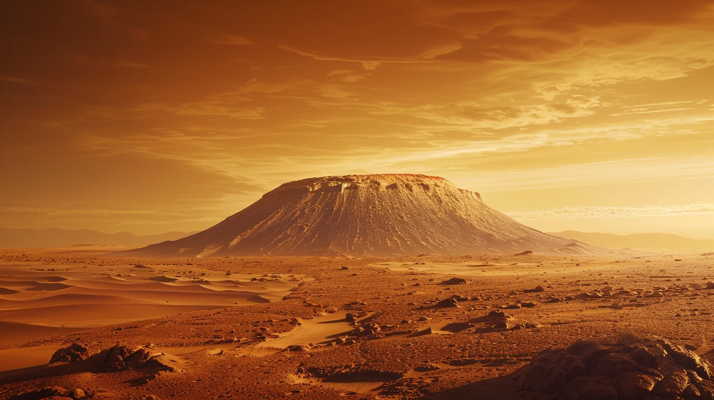 geant volcanique mars