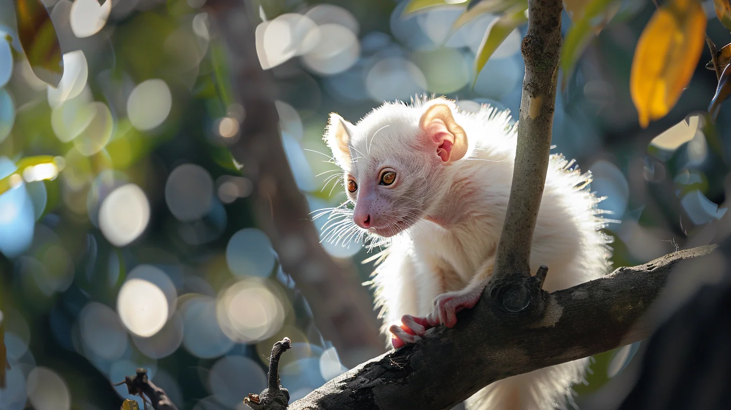 portraits animaux albinos