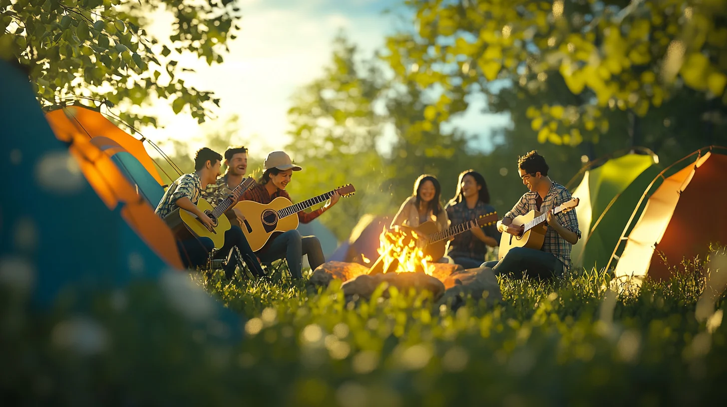 chanson sur camping