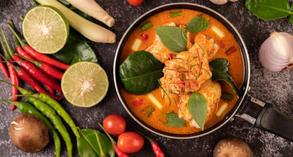 curry rouge thaïlandais